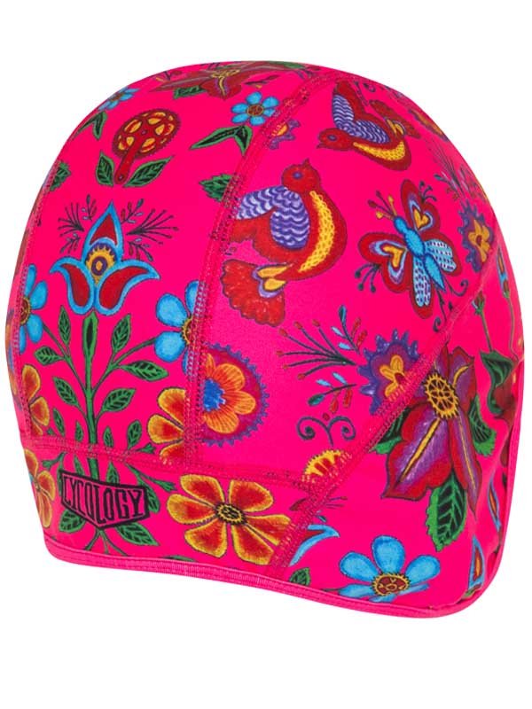 Frida Pink Thermal Cycling Beanie | Cycology AUS