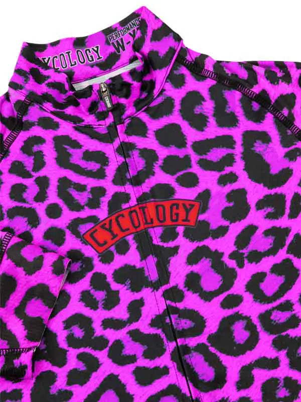 Kitty Pink Women's Cycling Jersey Neck  | Cycology AUS