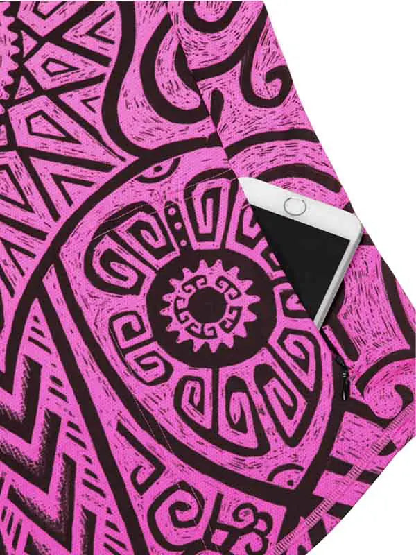 Zanzibar Pink Women's Mountain Bike Jersey  Pocket | Cycology AUS
